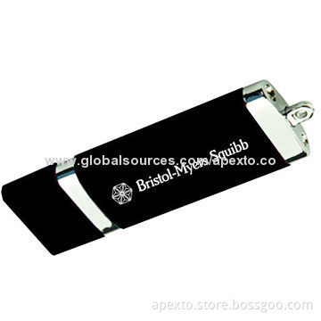 USB Memory Drive with Full Capacity, Grade A Chip, 8GB or 16GB Capacity, Customized Logos Accepted